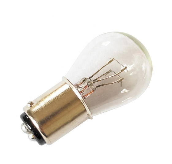 Bóng Đèn Đuôi S25 Halogen 24VDC 21/5W Chân Bình Thường - Hộp 10 Cái