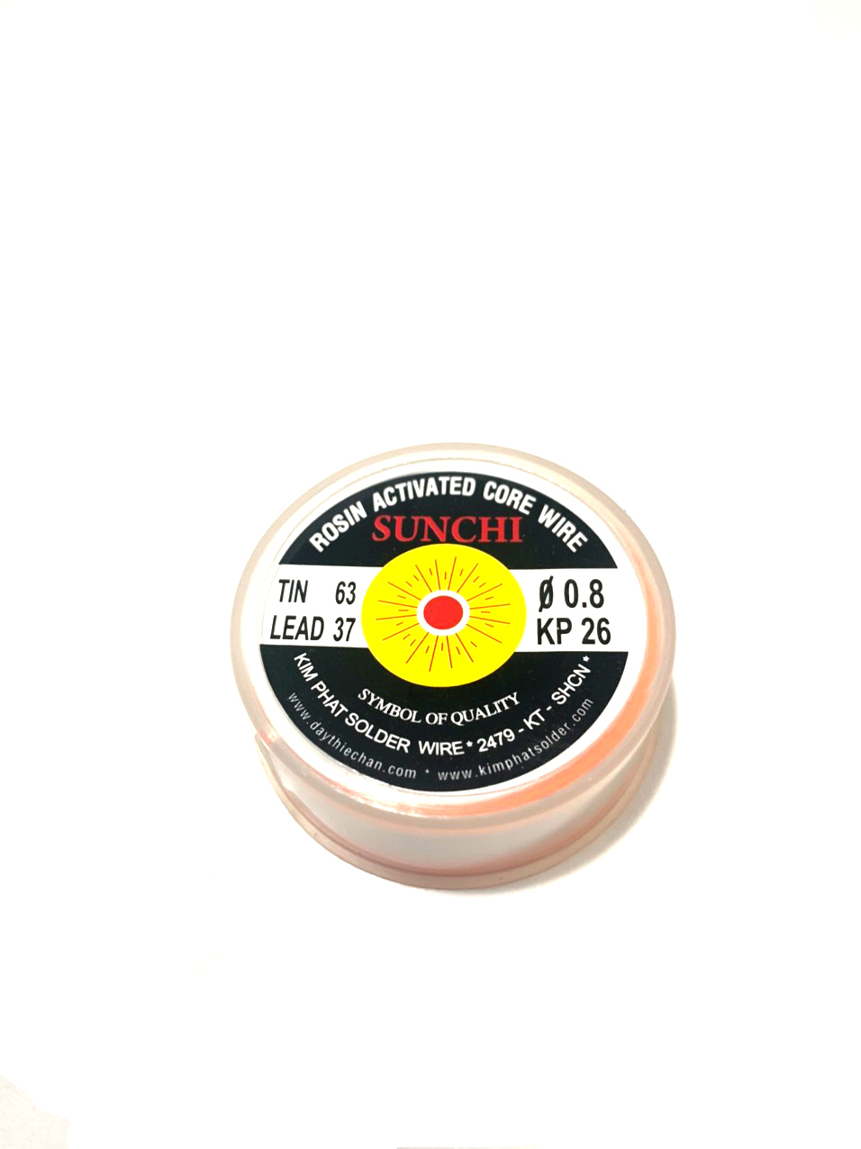 Chì hàn SUNCHI KP26 0.8mm Sn63 Pb37