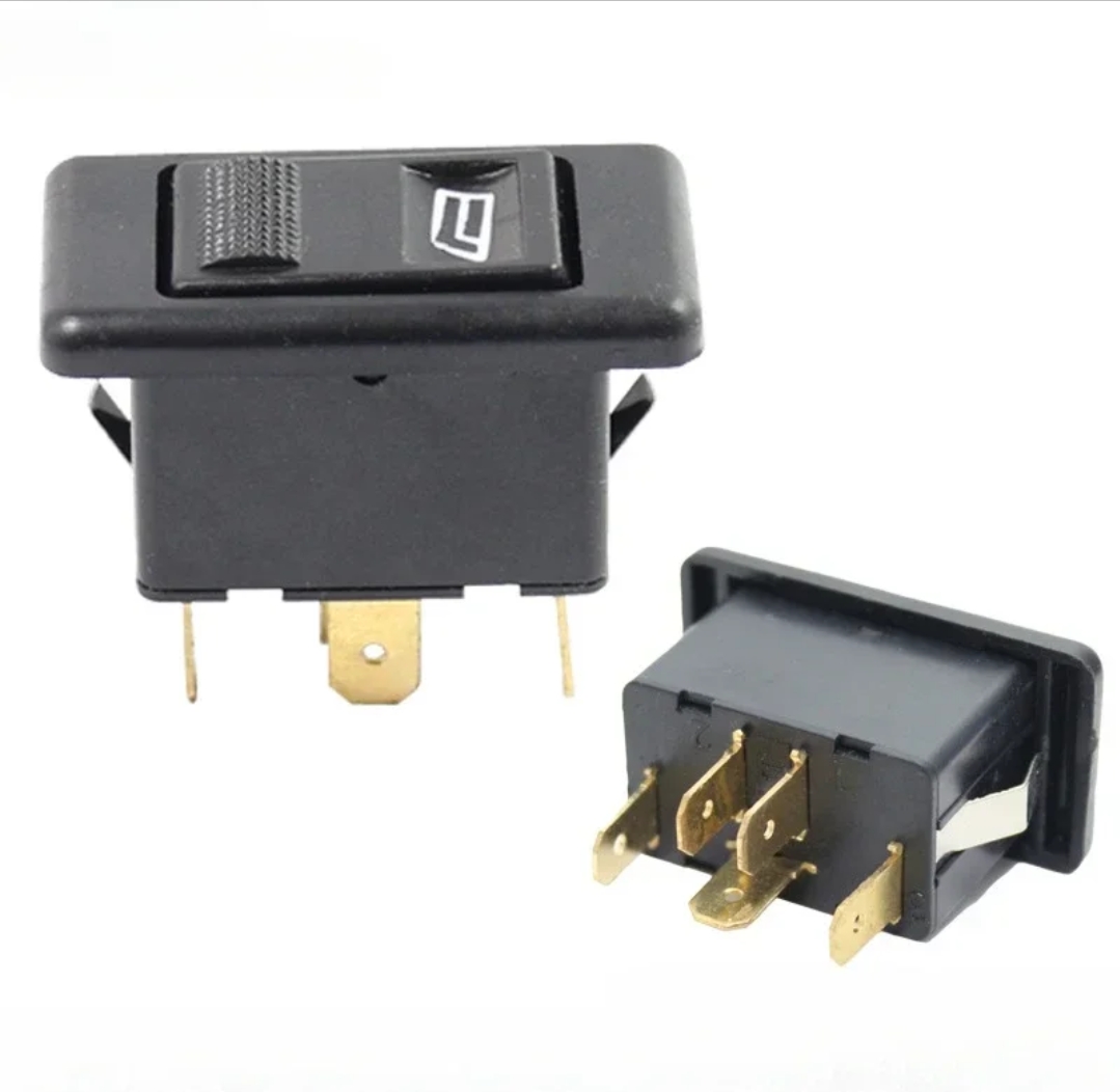Công Tắc nâng hạ kính 12/24V 20A 5 chân
