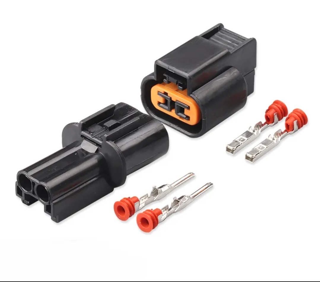 Connector 2 pin cảm biến ABS, hệ thống đèn xe Mitsubishi Souast