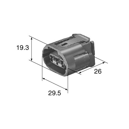 Connector máy phát Toyota, Mitsubishi 6189-0443