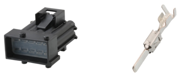 Giắc điện 10 pin 3.5mm đèn pha/cos