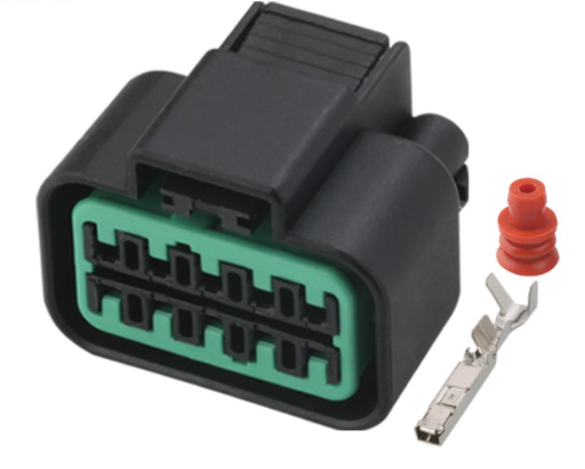 Giắc điện 10 pin AMP phù hợp với xe Volkswagen, Audi, Toyota, Nissan