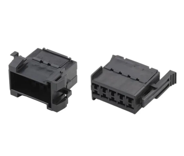Giắc điện 10 pin DJ7101B-2.8-11/21 màu đen