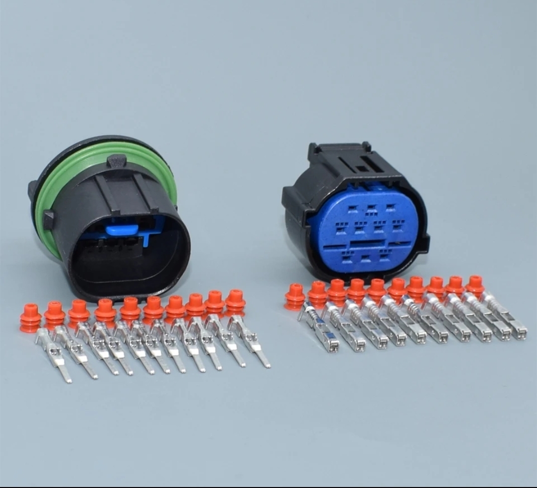 Giắc điện 10 pin hệ thống đèn pha/cos phu fhopwj với xe Hyundai, Kia