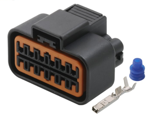Giắc điện 12 pin KUM hệ thống đèn, bàn đạp ga phù hợp với xe Kia Volkswagen Audi,...