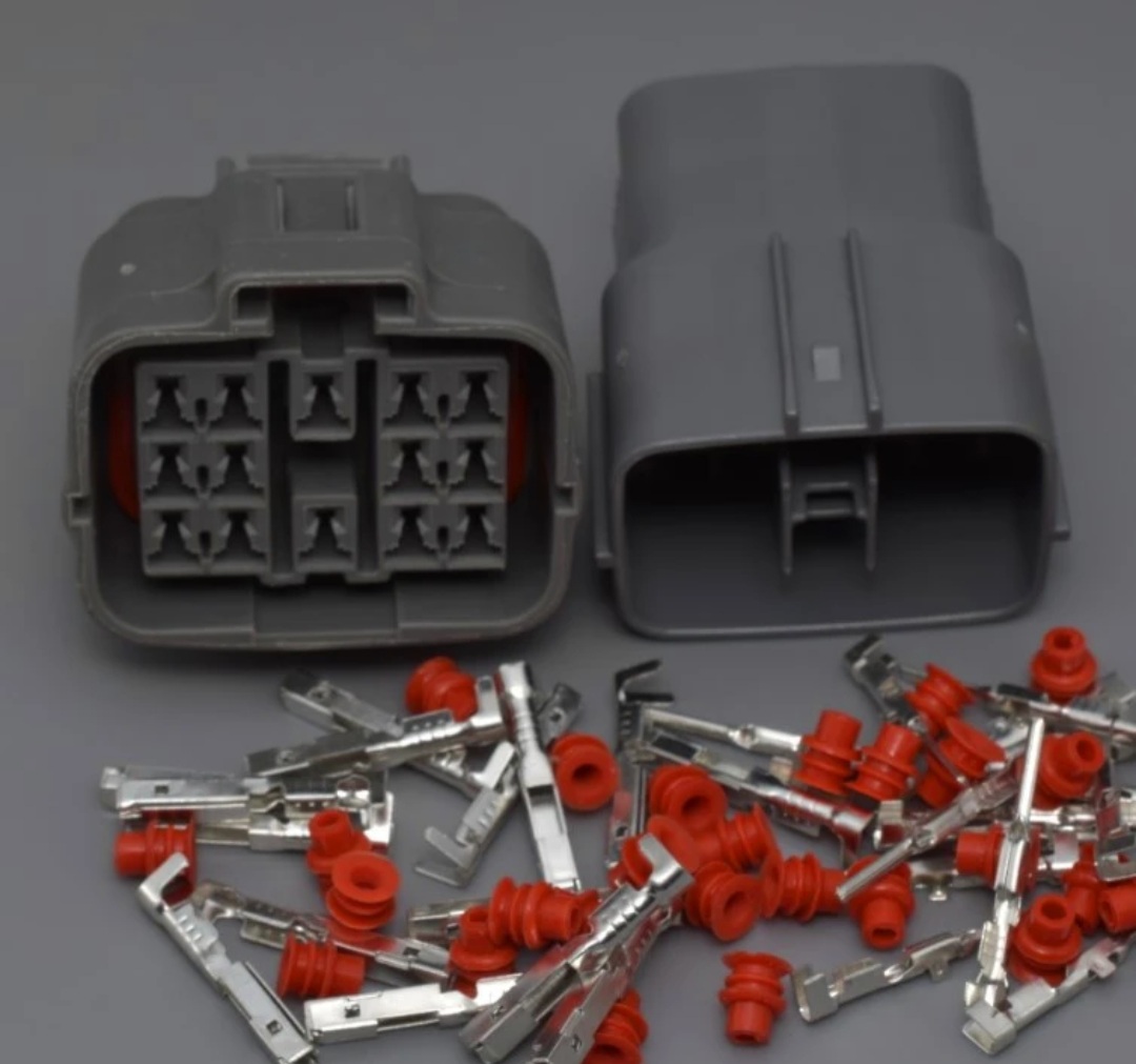 Giắc điện 14 pin hệ thống đèn pha/cos phù hợp với xe Mazda 3 CX-3 CX-5 CX-7,...