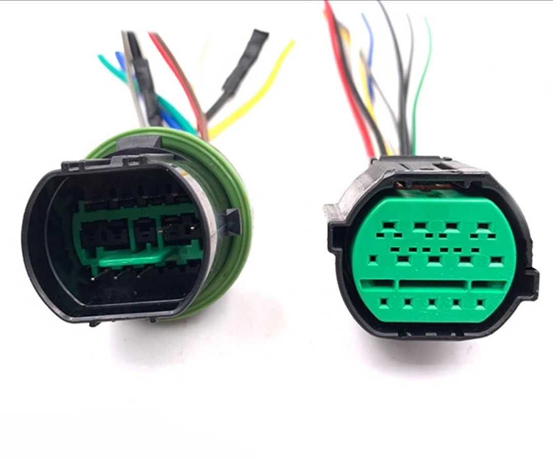 Giắc điện 14 pin hệ thống đèn trước phù hợp với xe Hyundai IX35, Kia K2 K3 K5,...