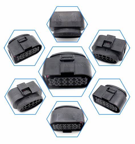 Giắc điện 16 pin giắc cái 3C0973737 6189-7103