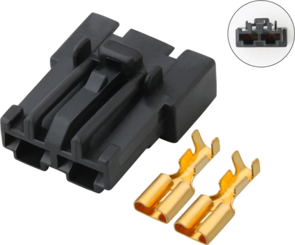 Giắc điện 2 Pin 6.3mm