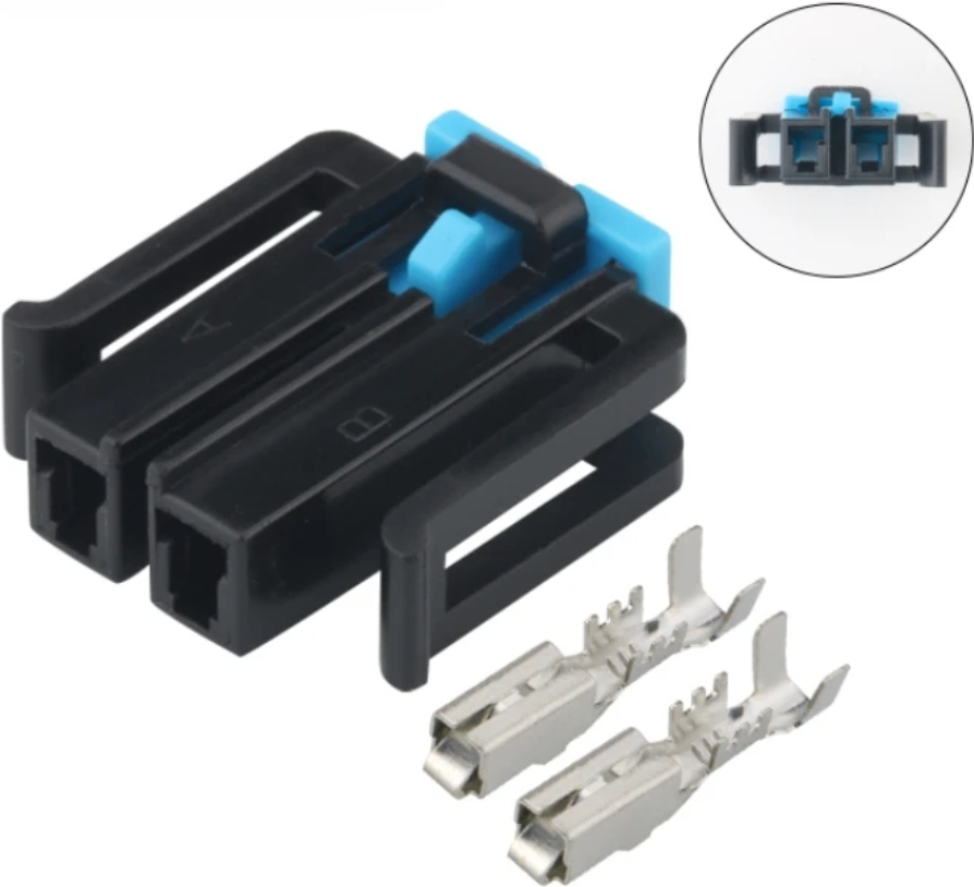Giắc điện 2 Pin 2.8mm bơm nhiên liệu
