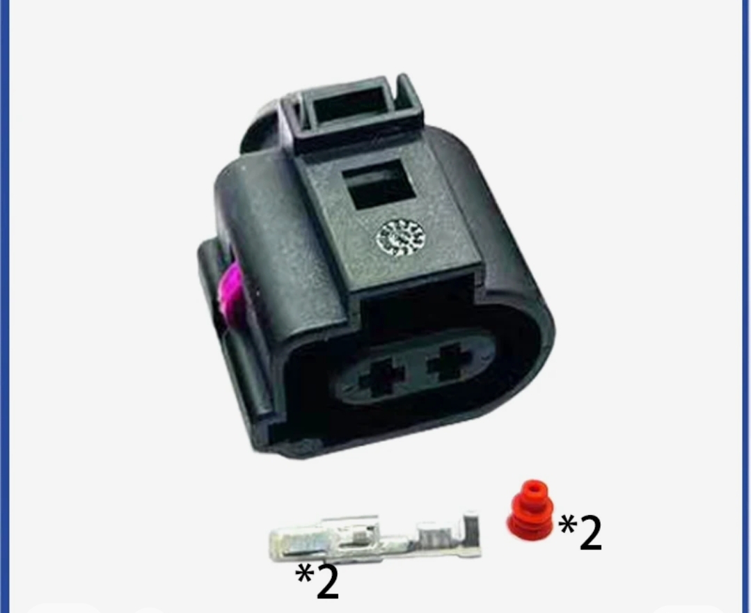 Giắc điện 2 pin cảm biến báo bố thắng xe VW Passat, VW TIGUAN