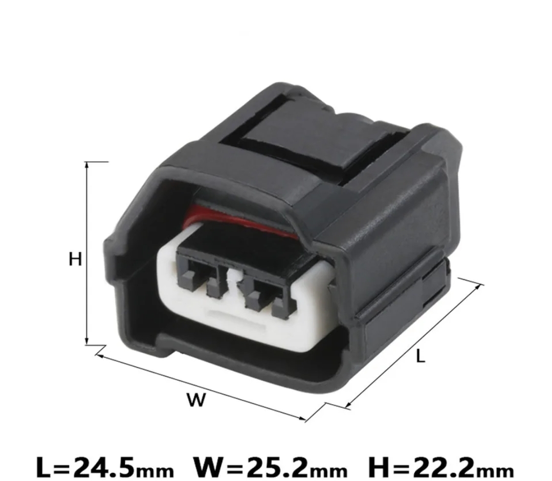 Giắc điện 2 Pin cảm biến nhiệt độ, đèn sương mù phù hợp với xe SGMW, Chevrolet, Spark