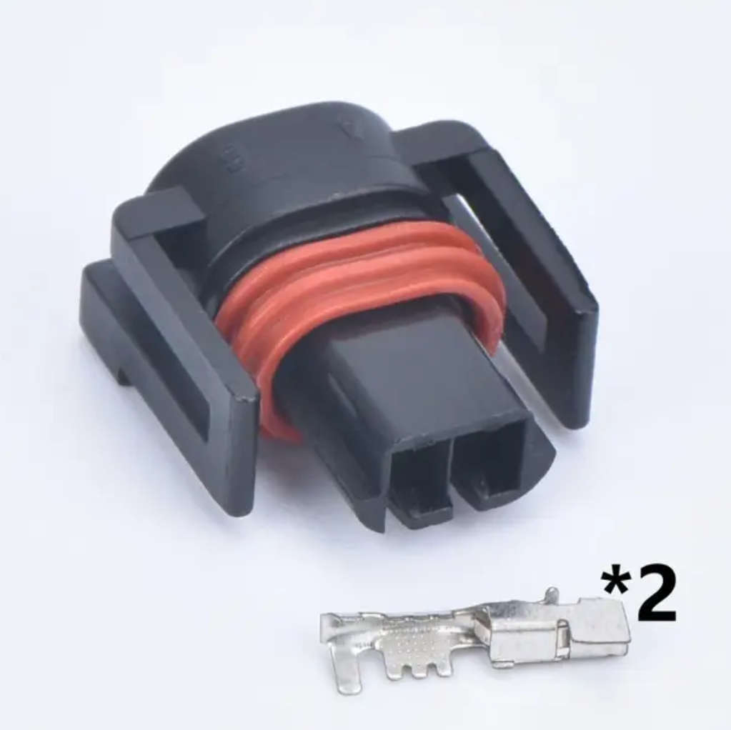Giắc điện 2 pin Delphi cảm biến nhiệt dộ khí nạp