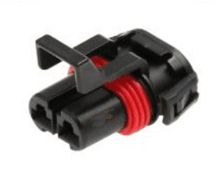 Giắc điện 2 pin Delphi DJ70282C-4.8