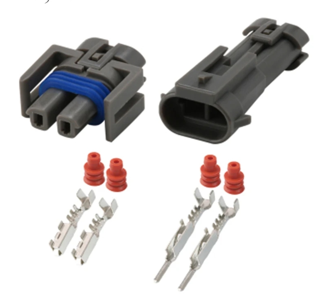 Giắc điện 2 Pin Delphi máy nén điều hòa không khí phù hợp với xe Buick Chervolet