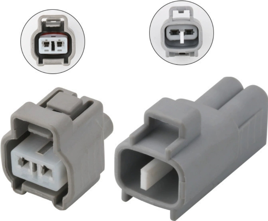 Giắc điện 2 Pin đèn báo số lùi phù hợp với xe Toyota