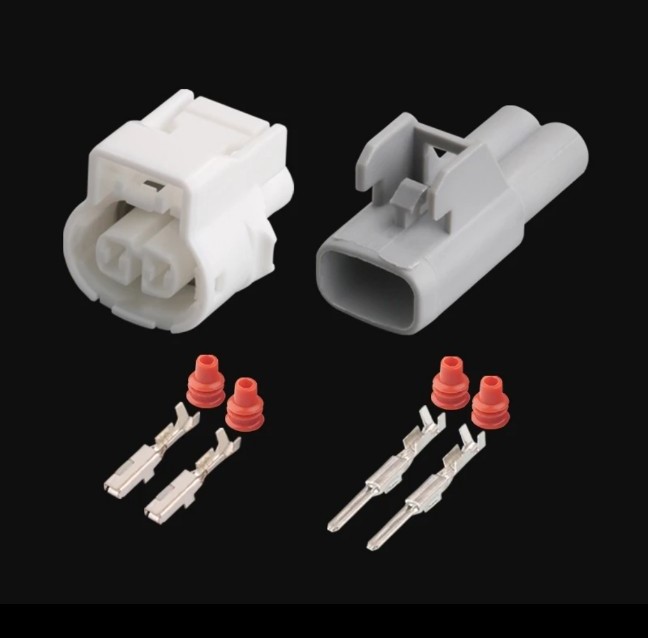 Giắc điện 2 Pin đèn lùi phù hợp với xe Jinbei Haishi,...