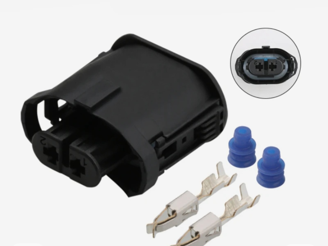 Giắc điện 2 pin đèn sương mù xe BMW