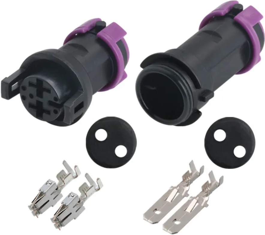 Giắc điện 2 Pin đèn sương mù