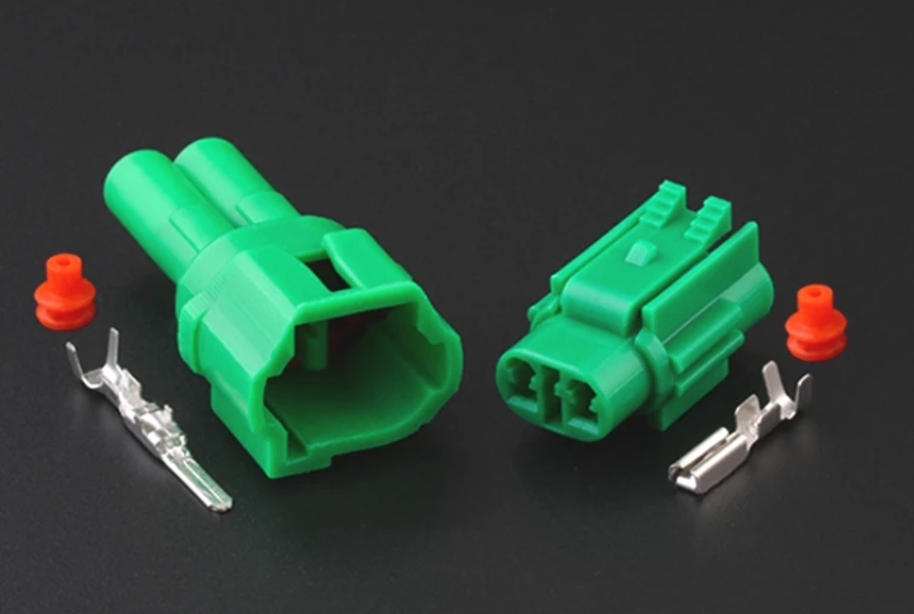 Giắc điện 2 Pin đèn tail, đèn sương mù phù hợp xe Toyota