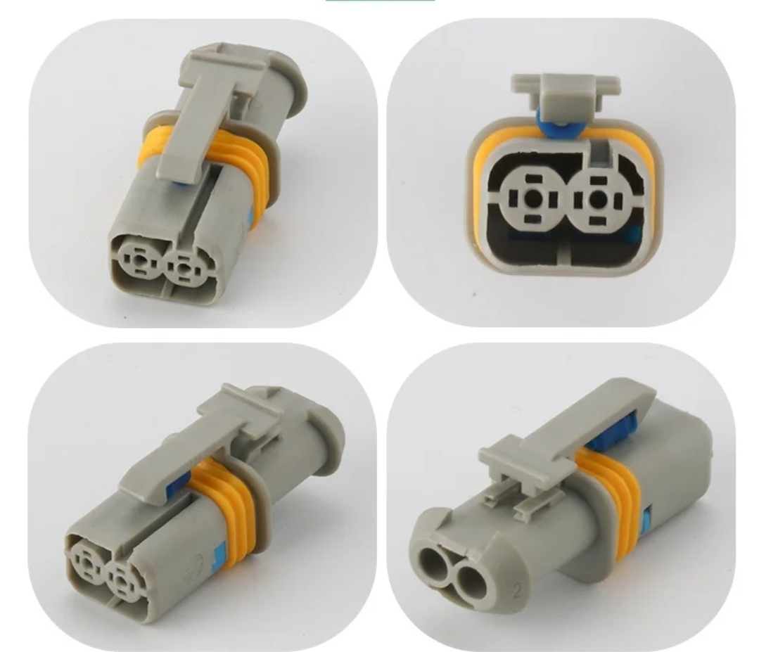 Giắc điện 2 pin EFI hệ thống kim phun