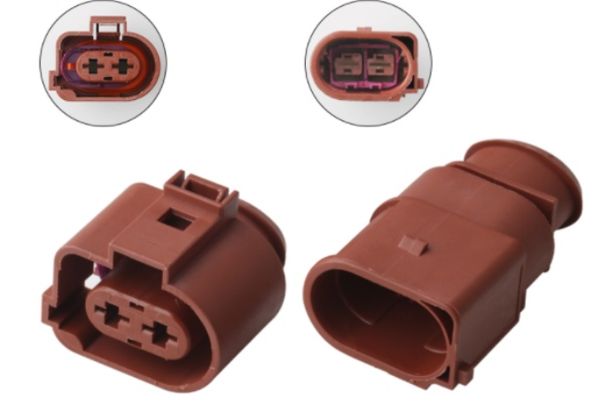 Giắc điện 2 Pin hệ thống quạt phù hợp với xe VW Audi
