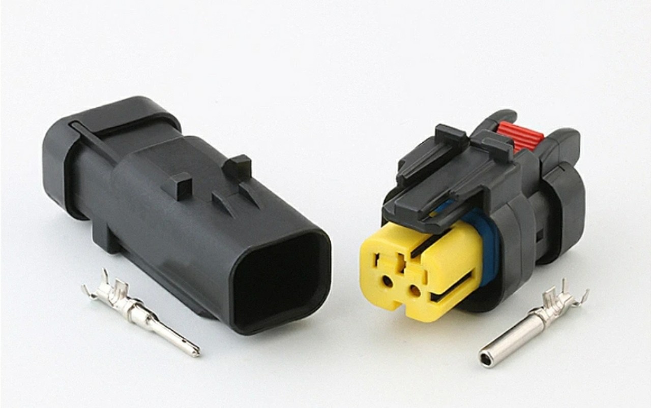 Giắc điện 2 Pin kim phun, cảm biến trục cam