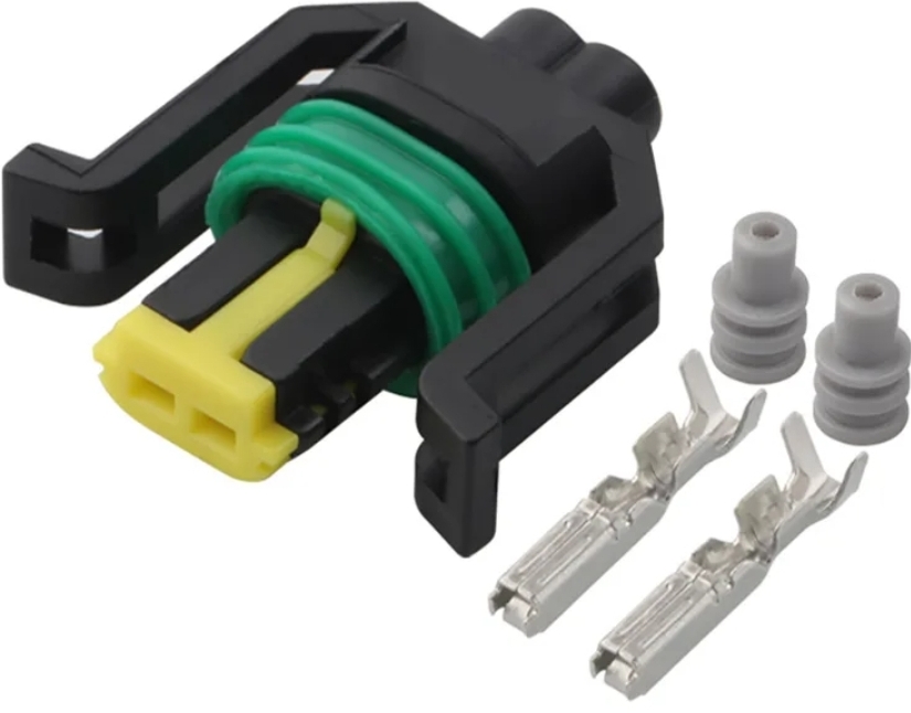 Giắc điện 2 Pin kim phun