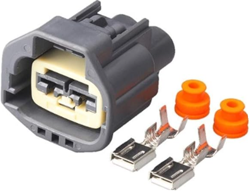 Giắc điện 2 pin quạt làm mát động cơ xe Ford, Lincoln, Mercury