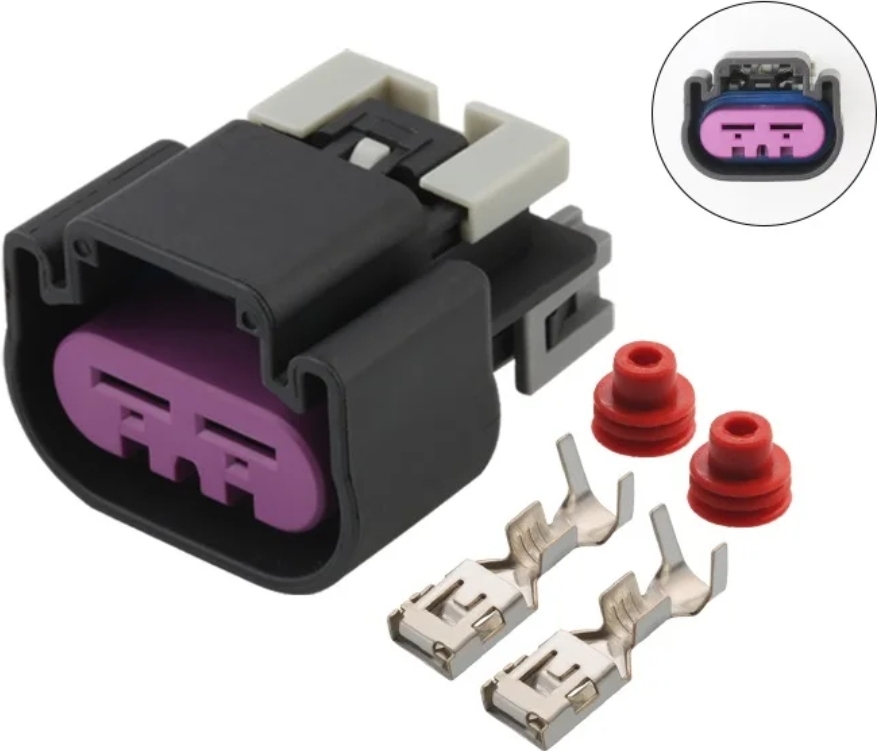 Giắc điện 2 Pin xe Ford Focus, Buick