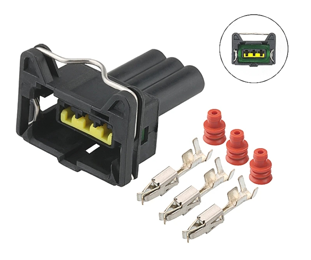 Giắc điện 3 pin cảm biến bướm ga xe Hyundai Elantra Accent, Tiburon Coupe, Volvo