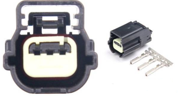 Giắc điện 3 pin cảm biến trục khuỷu GM