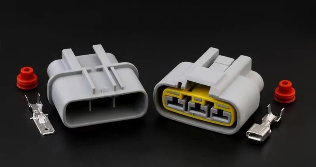 Giắc điện 3 pin hệ thống quạt làm mát giắc đực/cái