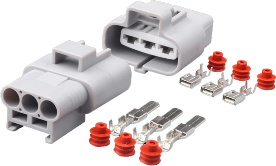 Giắc điện 3 pin hệ thống quạt phù hợp với xe Toyota Carola Corolla Camry