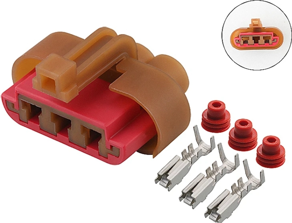 Giắc điện 3 pin quạt két nước