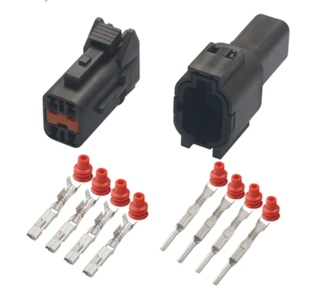 Giắc điện 4 pin 1.5mm màu xám
