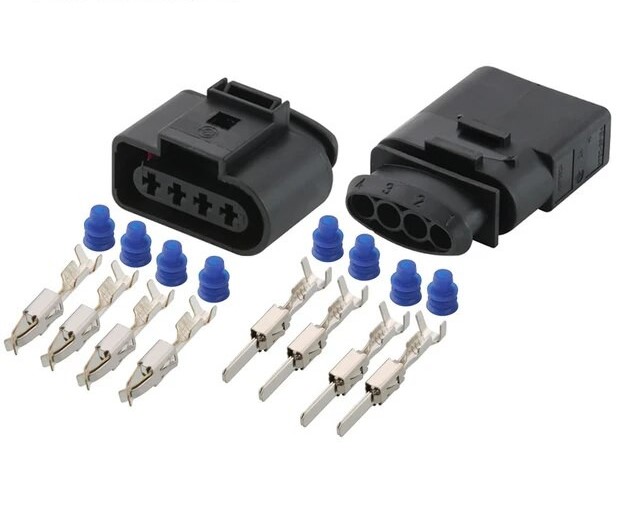 Giắc điện 4 pin 3.5 series Audi VW giắc đực/cái