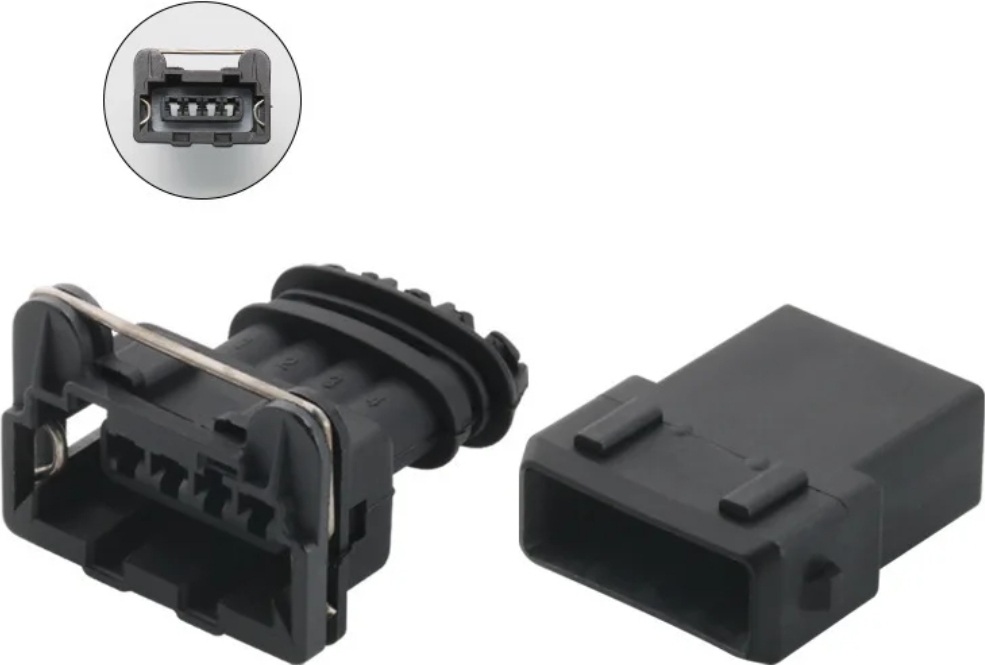 Giắc điện 4 pin cảm biến oxy, hệ thống đánh lửa