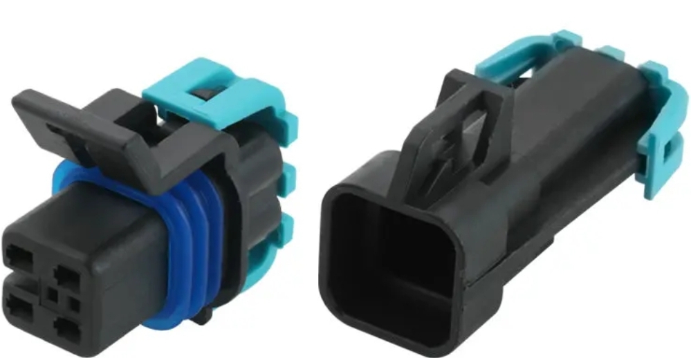 Giắc điện 4 pin Delphi GM cảm biến Oxy, hệ thống đánh lửa