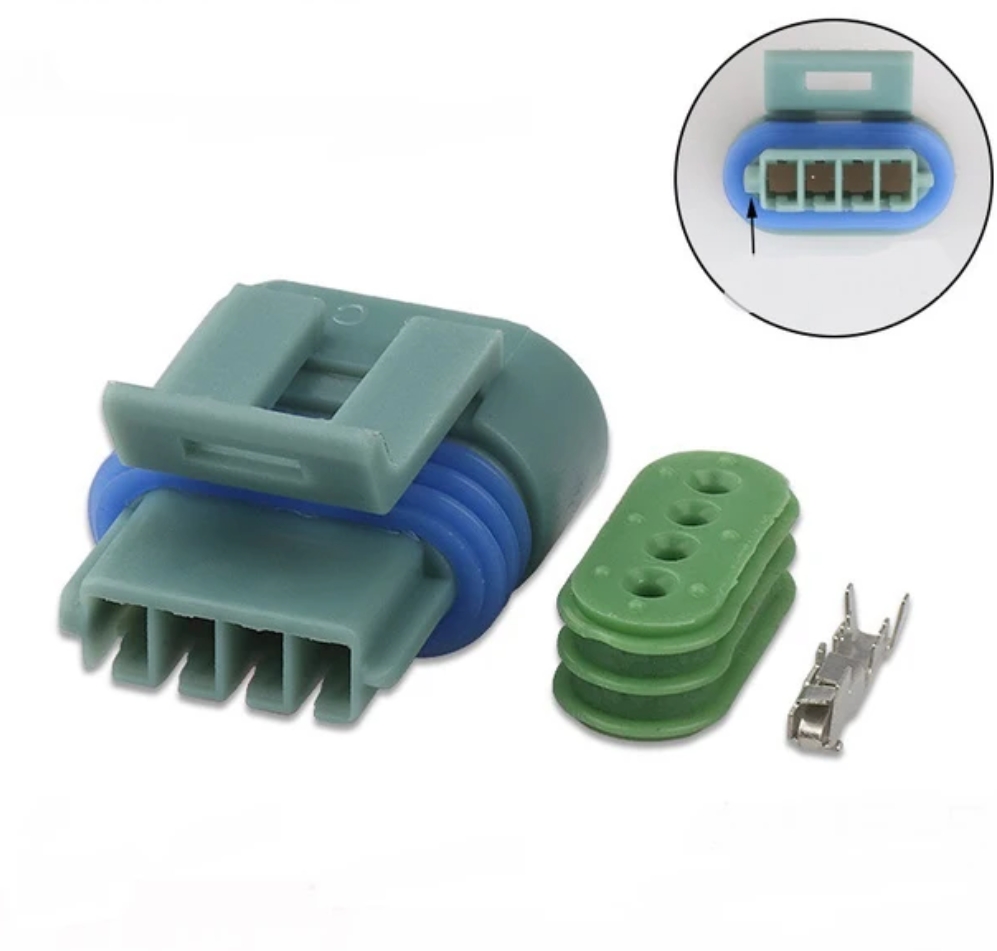 Giắc điện 4 pin Delphi GM