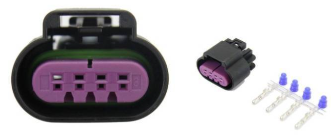Giắc điện 4 pin Delphi