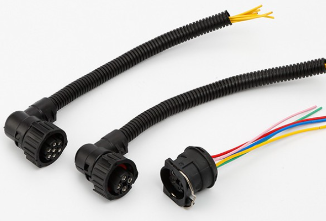 Giắc điện 4 pin đèn xe tải, đèn hậu 4 lỗ, 5 lỗ, 7 lỗ tròn