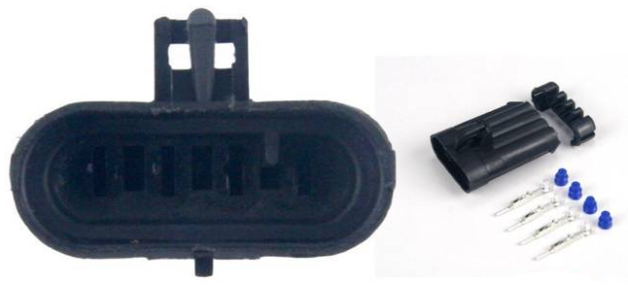 Giắc điện 4 pin GM giắc đực