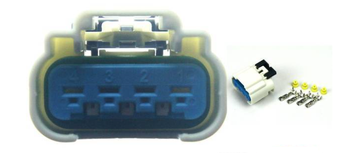 Giắc điện 4 pin hệ thống bơm xăng GM Holden