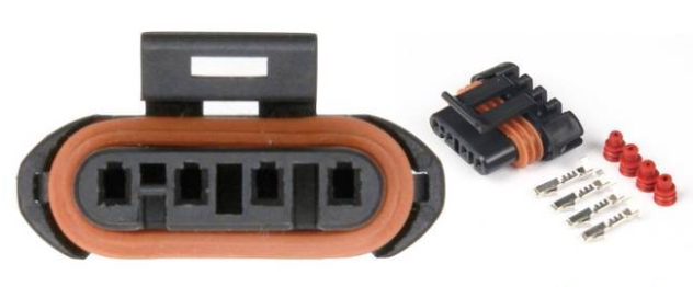 Giắc điện 4 pin hệ thống máy phát GM giắc cái