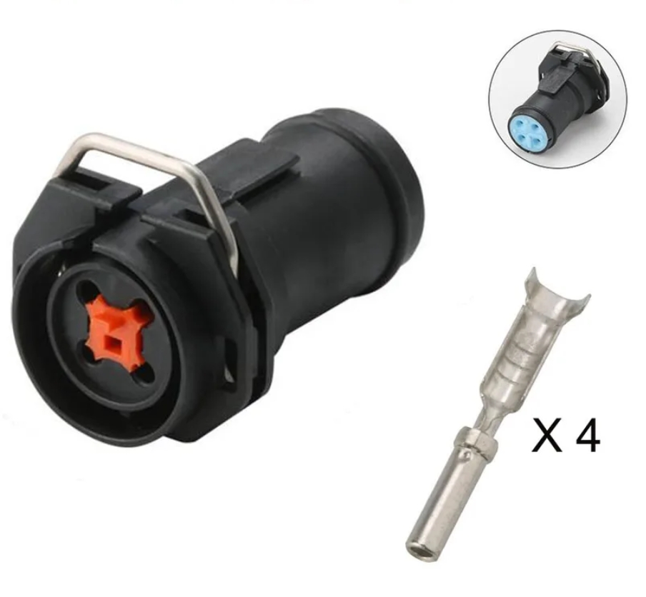 Giắc điện 4 pin hình tròn