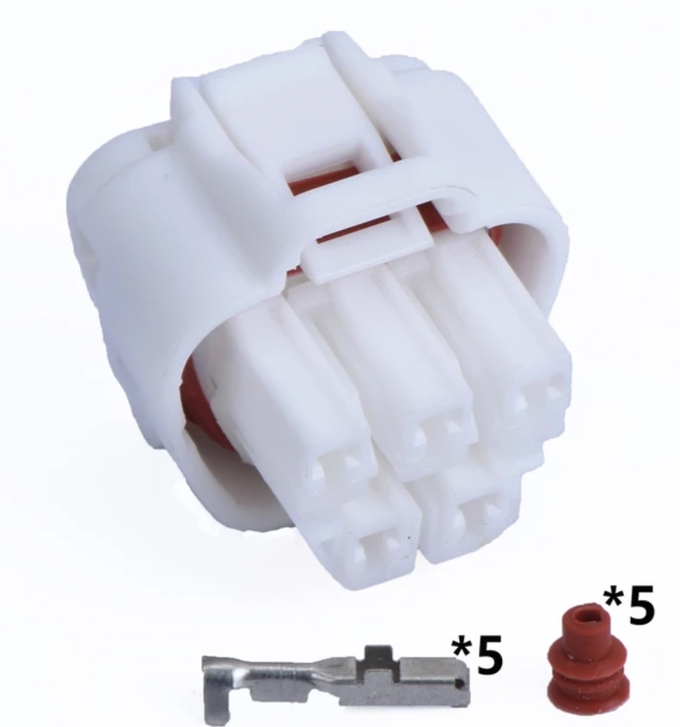 Giắc điện 5 pin bơm nhiên liệu xe Toyota Camry Corolla Supra, Hyundai