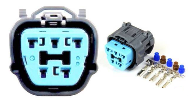 Giắc điện 5 pin module bơm nhiên liệu