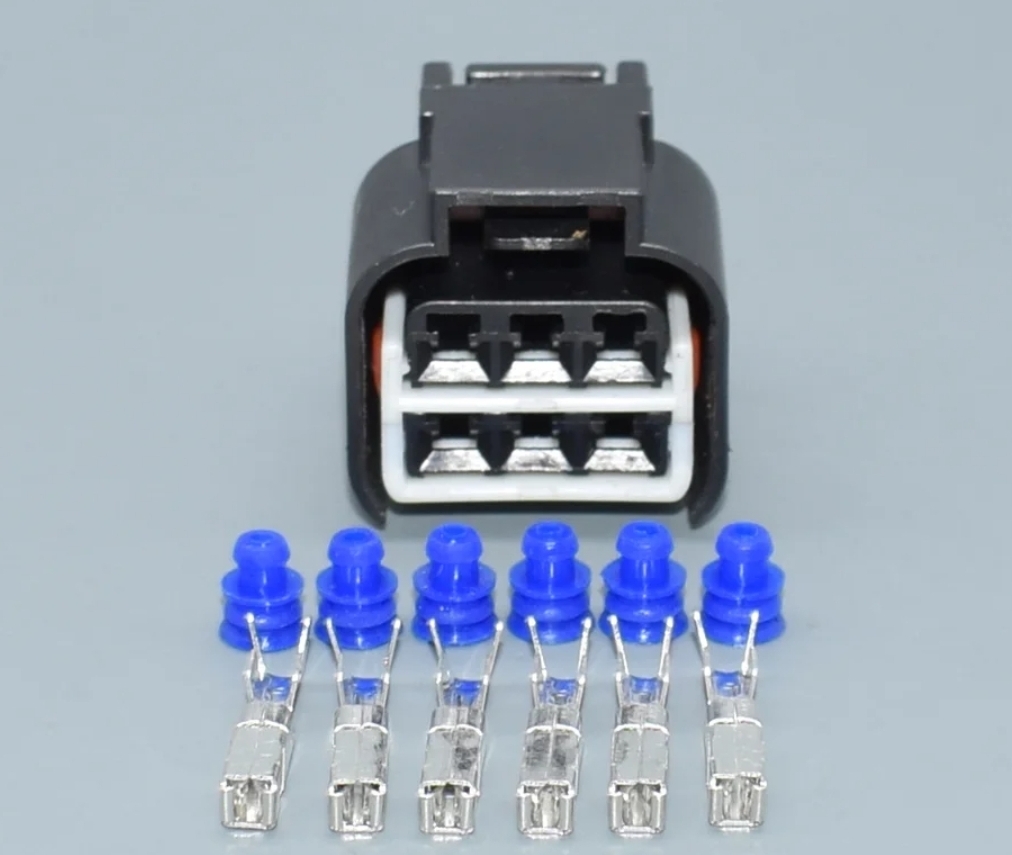 Giắc điện 6 pin 2.8mm bàn đạp ga
